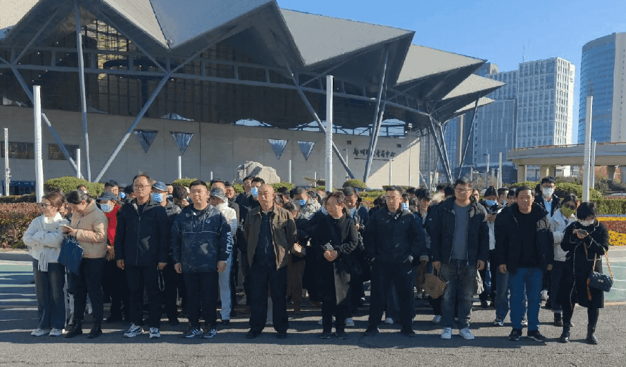 地推发传单实拍